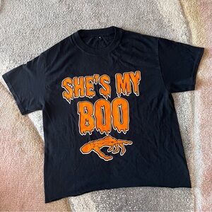 Black and Orange Graphic Tee - Short Sleeve